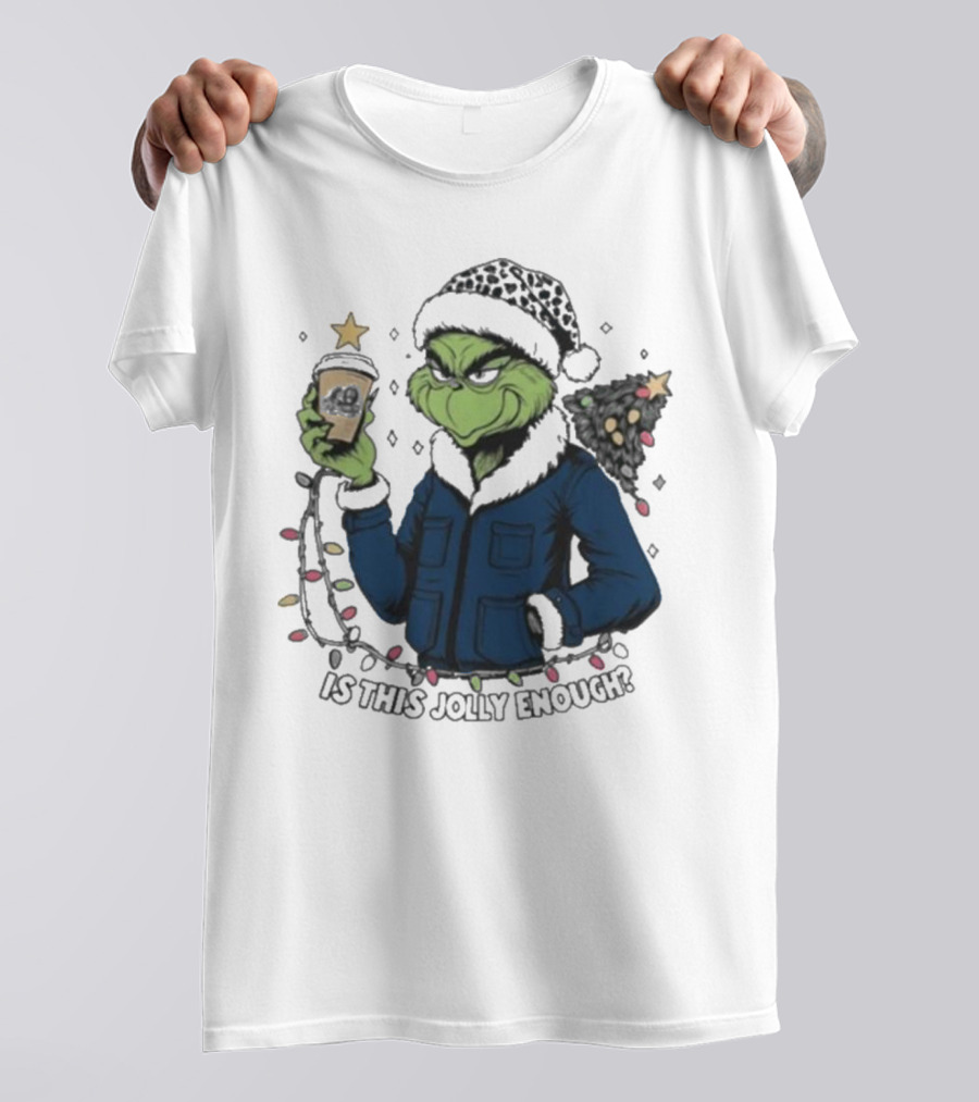 Old Dominion Monarchs Santa Grinch Christmas Is This Jolly Enough T-Shirt