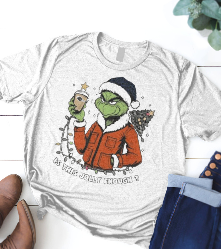 UTSA Roadrunners Santa Grinch Is This Jolly Enough Merry Christmas T-Shirt
