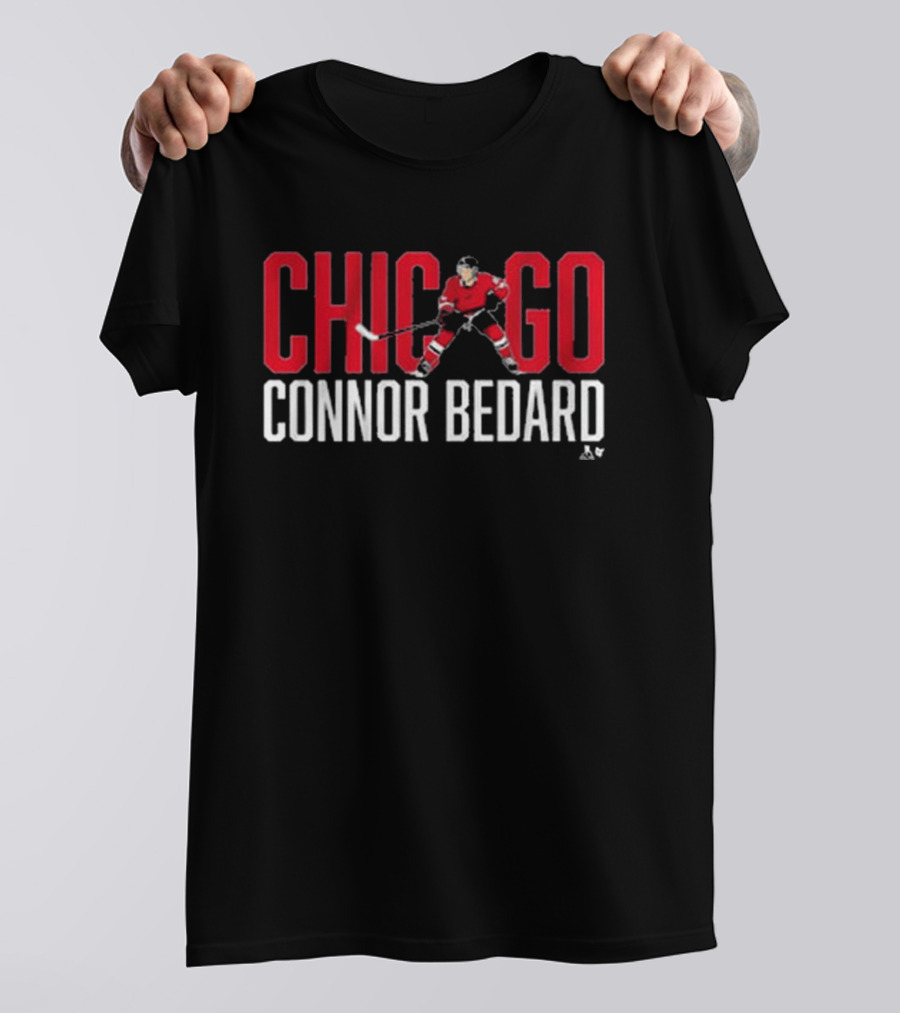 Connor Bedard Chicago Hockey Star T-Shirt
