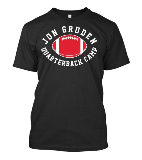 Dave Portnoy Jon Gruden Quarterback Camp Football Training Event T-Shirt