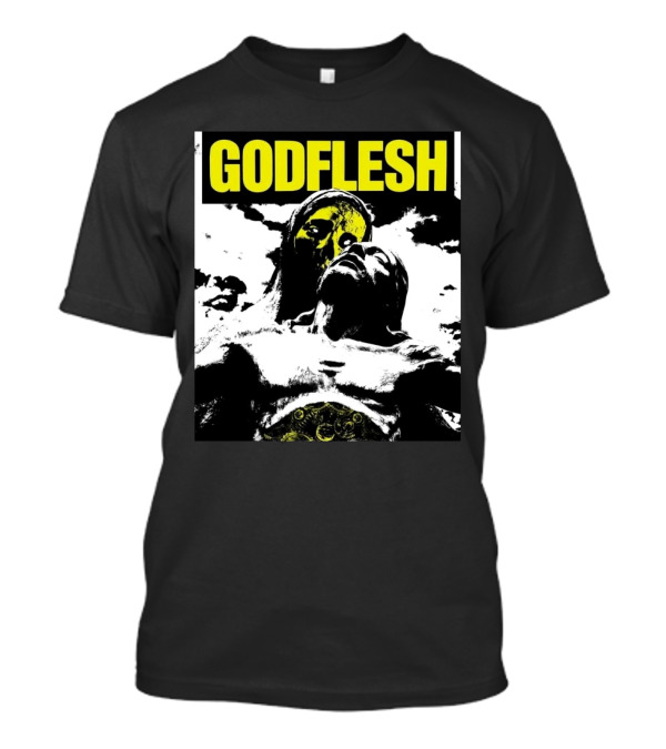 Godflesh Tour 2025 Religious Imagery And Dramatic Portraiture T-Shirt