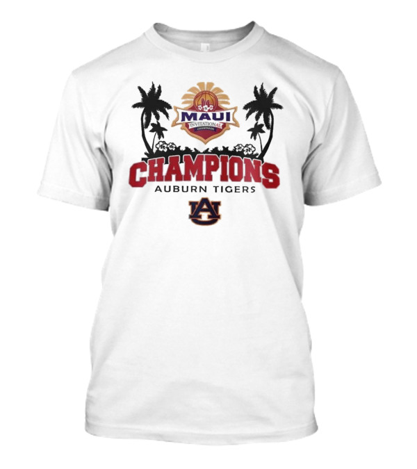Maui Invitational Champions 2024 Auburn Tigers Chaminade T-Shirt