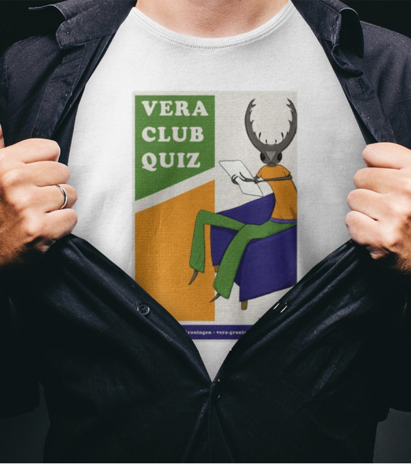Vera Club Quiz December 19 2024 Oosterstraat 44 Groningen Vera In Groningen NL Senwyk Antler Figure Chair T-Shirt