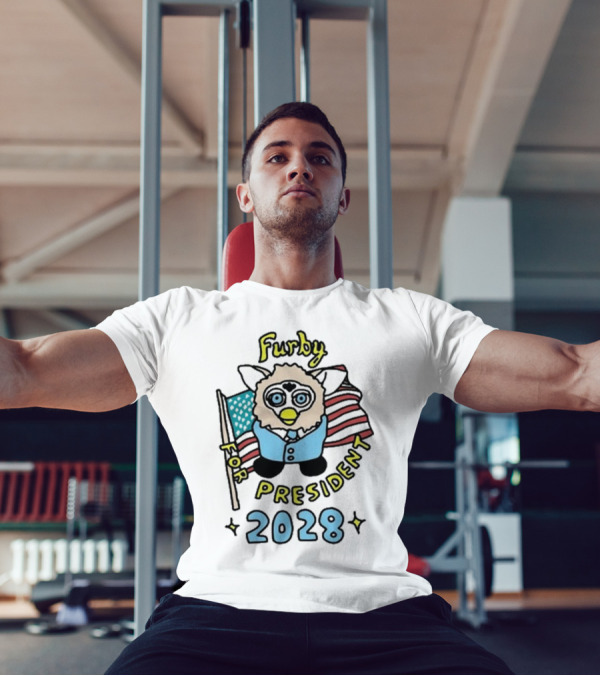 Zoë Furby For President 2028 With American Flag T-Shirt