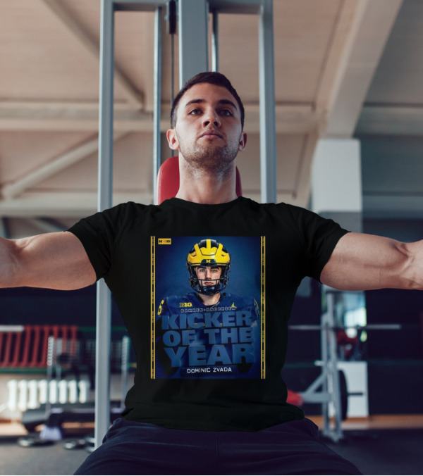 Michigan Wolverines Kicker Of The Year Bakken Andersen Dominic Zvada T-Shirt