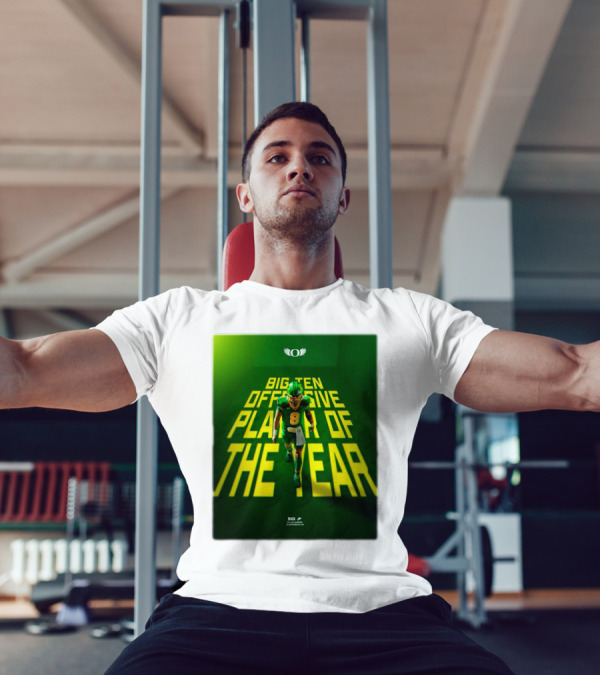 Oregon Ducks Big Ten Offensive Player Of The Year T-Shirt
