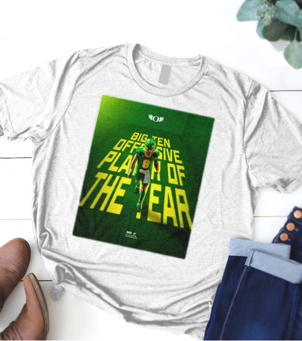 Oregon Ducks Big Ten Offensive Player Of The Year T-Shirt