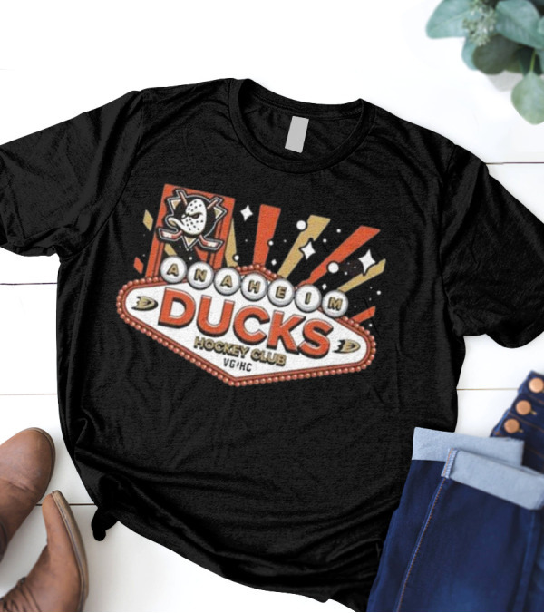 Anaheim Ducks Hockey Club VG/HC City Lights T-Shirt