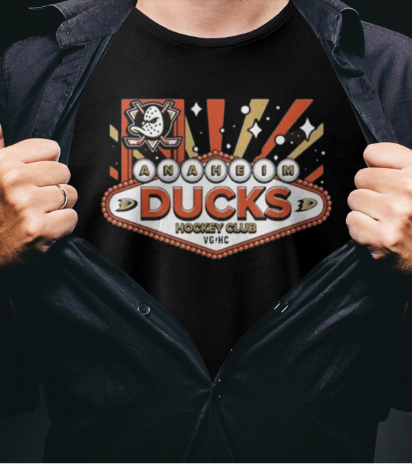 Anaheim Ducks Hockey Club VG/HC City Lights T-Shirt