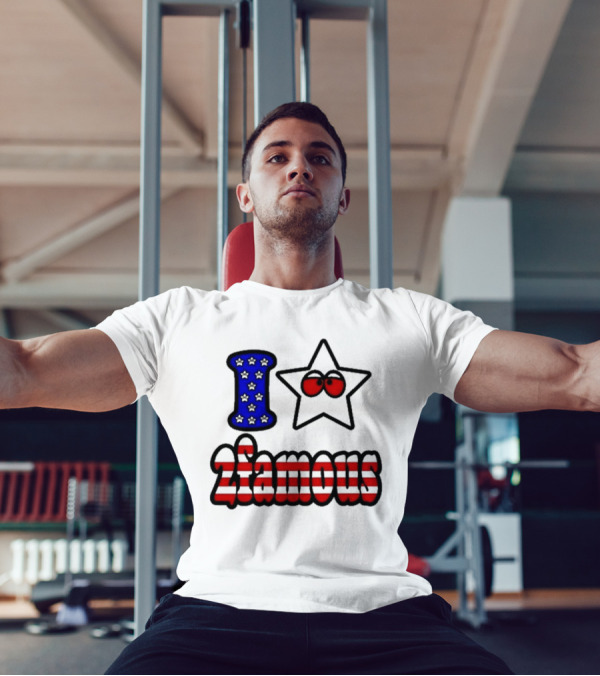 2Famous I Love Star USA 2Famous T-Shirt