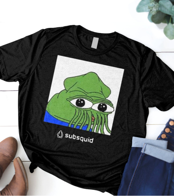 Dima Zhelezov Pepe The Frog Meme Subsquid T-Shirt