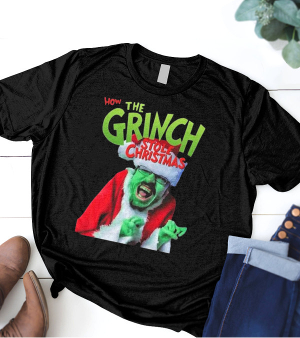 How The Grinch Stole Christmas Santa Costume Fun T-Shirt