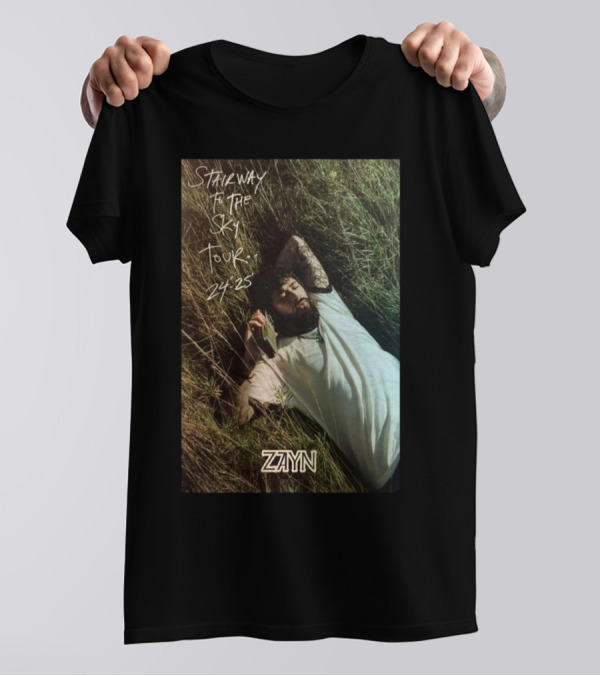 Stairway To The Sky Tour 24-25 Zayn Laying In Grass T-Shirt
