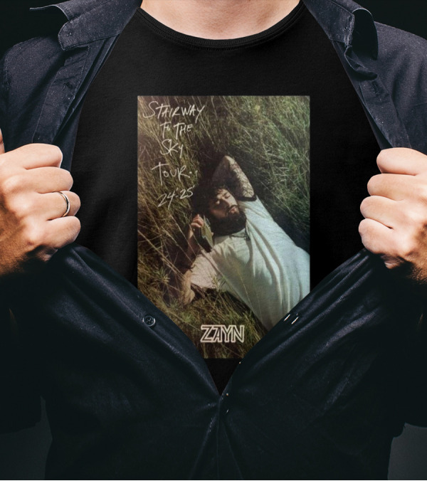 Stairway To The Sky Tour 24-25 Zayn Laying In Grass T-Shirt
