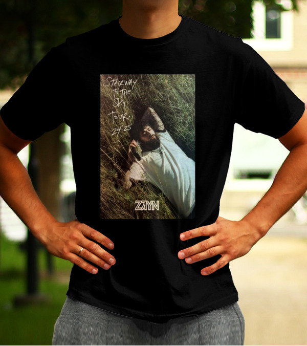 Stairway To The Sky Tour 24-25 Zayn Laying In Grass T-Shirt