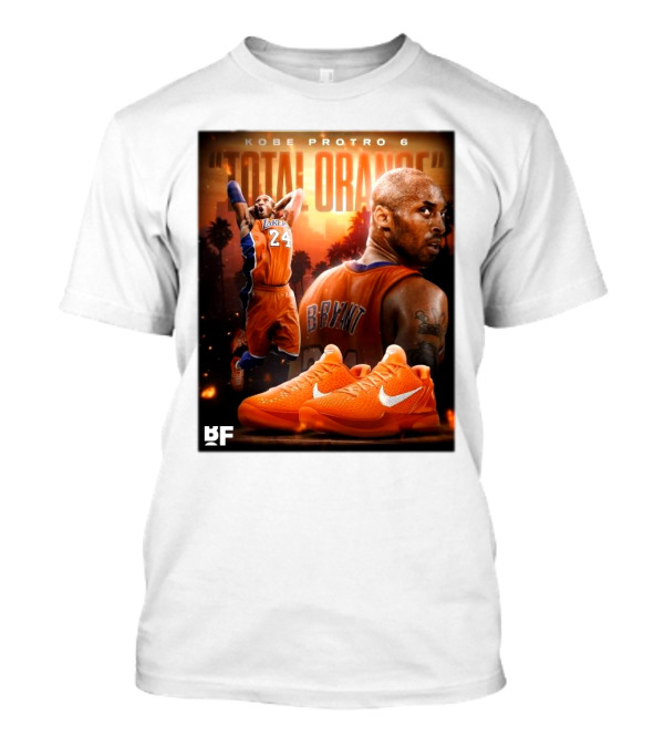 Kobe Bryant Protro 6 Total Orange Set Fall 2025 NBA T-Shirt