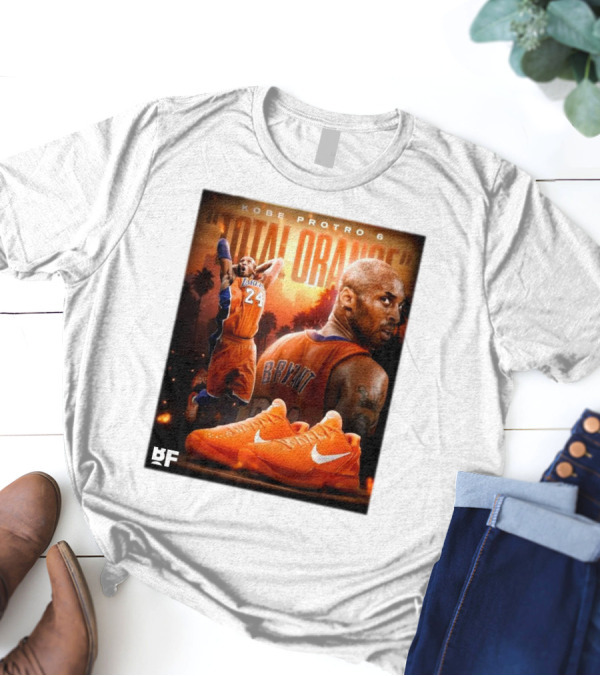 Kobe Bryant Protro 6 Total Orange Set Fall 2025 NBA T-Shirt