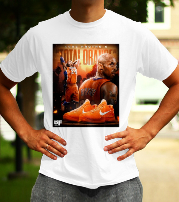 Kobe Bryant Protro 6 Total Orange Set Fall 2025 NBA T-Shirt