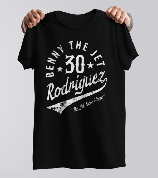 Benny The Jet Rodriguez 30 The Jet Stole Home T-Shirt