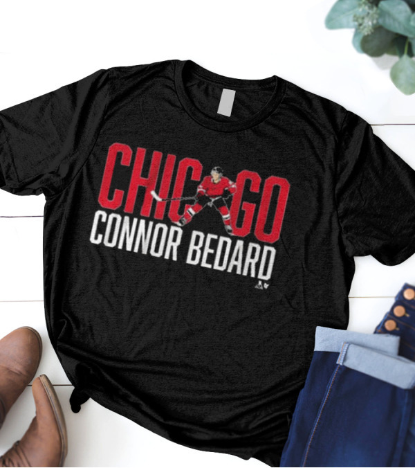 Chicago Connor Bedard Hockey Star T-Shirt