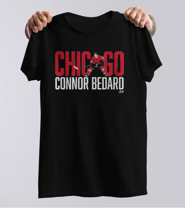 Chicago Connor Bedard Hockey Star T-Shirt