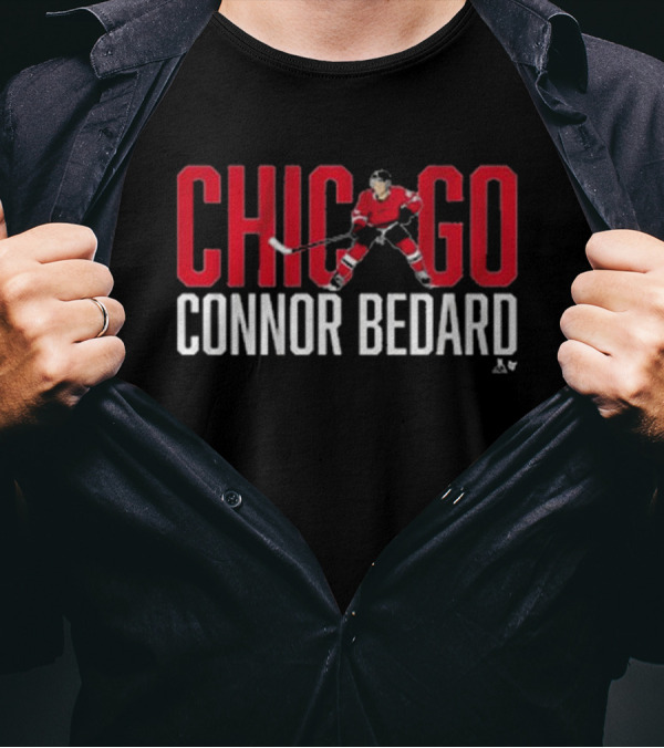 Chicago Connor Bedard Hockey Star T-Shirt