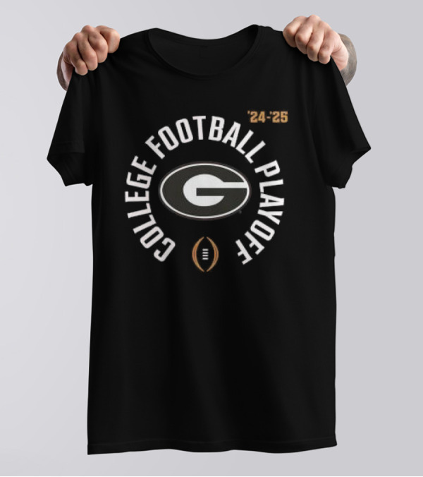 Georgia Bulldogs 2024-2025 College Football Playoff T-Shirt