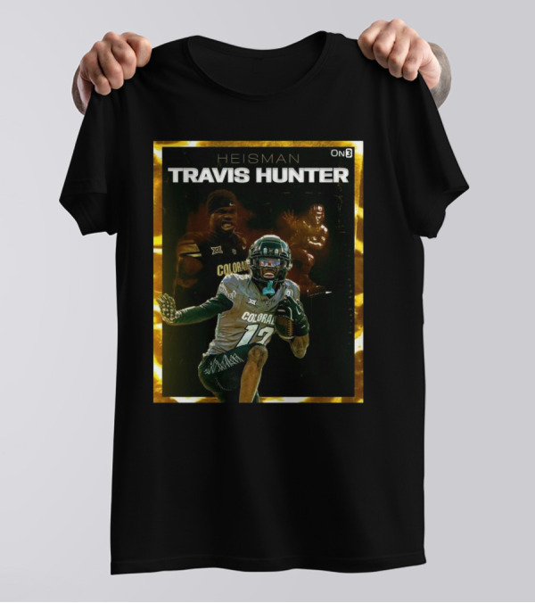 Heisman Travis Hunter On3 Colorado Football T-Shirt
