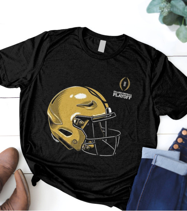 College Football Playoff Notre Dame Helmet 2025 T-Shirt