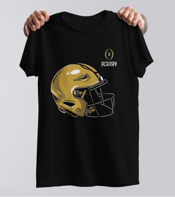 College Football Playoff Notre Dame Helmet 2025 T-Shirt