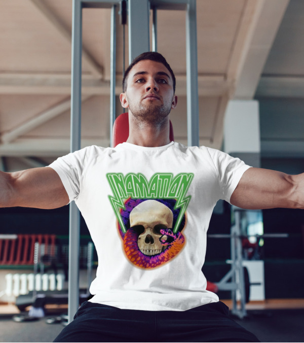 In4mation Skull Snake Iconic T-Shirt