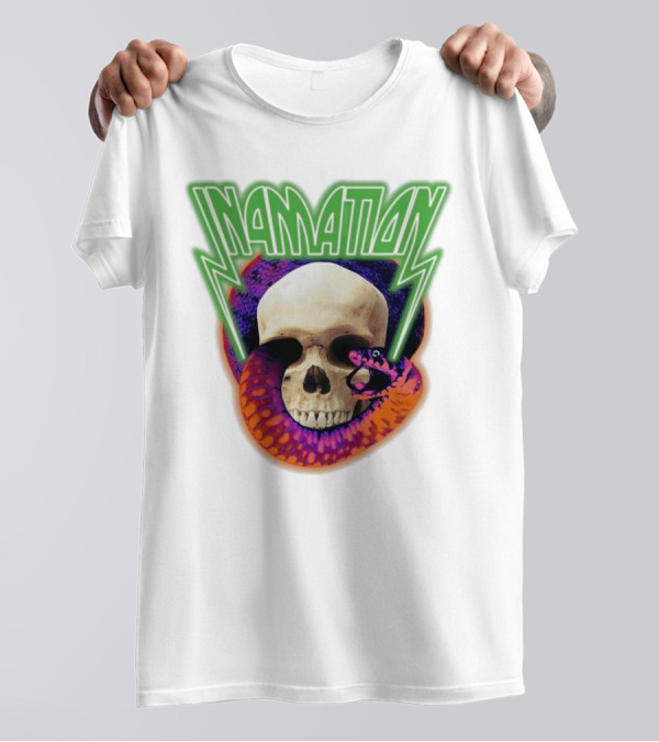 In4mation Skull Snake Iconic T-Shirt