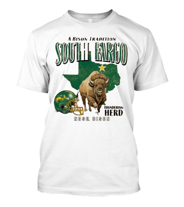 NDSU Bison Thundering Herd A Bison Tradition South Fargo T-Shirt