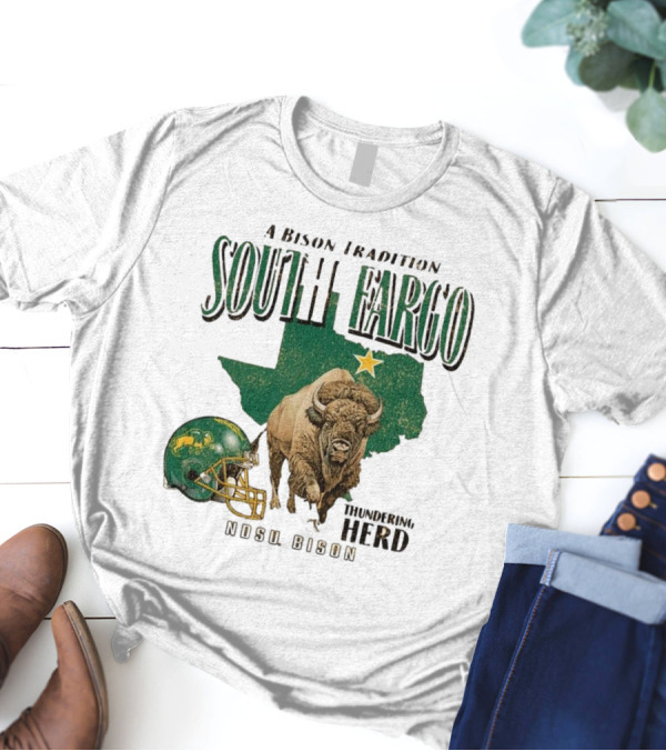 NDSU Bison Thundering Herd A Bison Tradition South Fargo T-Shirt