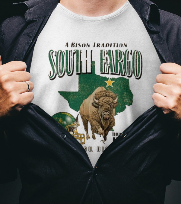 NDSU Bison Thundering Herd A Bison Tradition South Fargo T-Shirt
