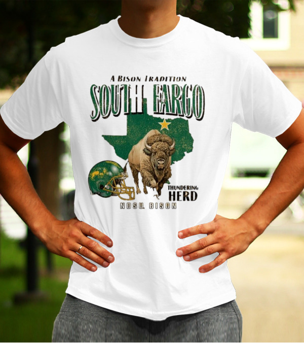 NDSU Bison Thundering Herd A Bison Tradition South Fargo T-Shirt