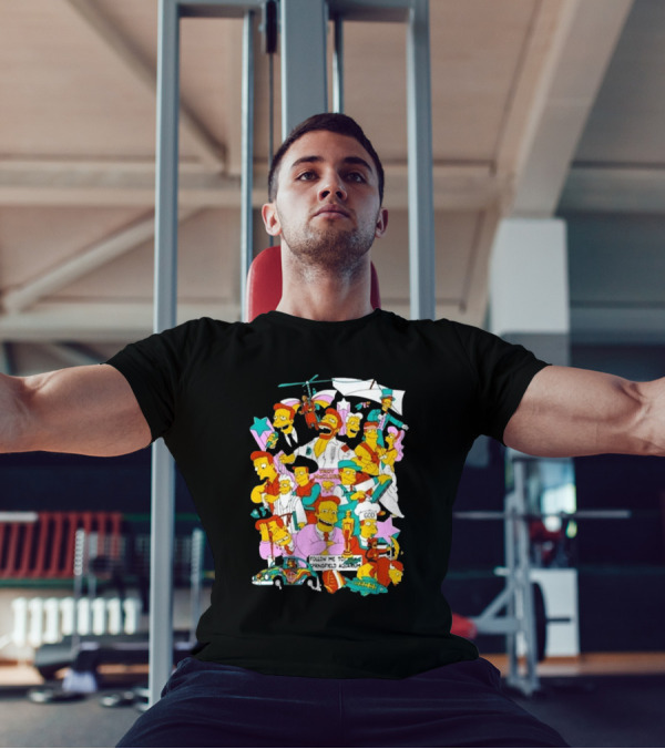 Troy McClure Springfield Aquarium Adventure Icons T-Shirt