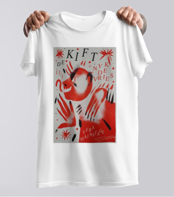 De Kift And Nyk De Vries January 11 2025 Vera Mainstage Groningen NL Tour Concert T-Shirt