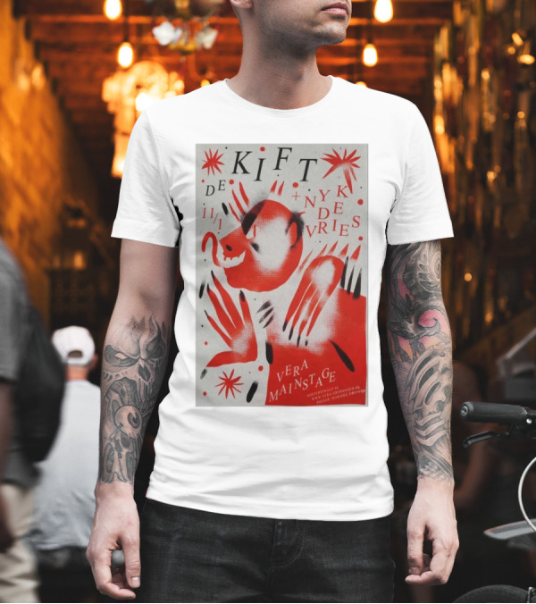 De Kift And Nyk De Vries January 11 2025 Vera Mainstage Groningen NL Tour Concert T-Shirt
