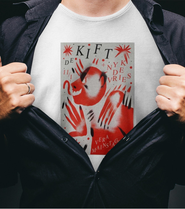 De Kift And Nyk De Vries January 11 2025 Vera Mainstage Groningen NL Tour Concert T-Shirt
