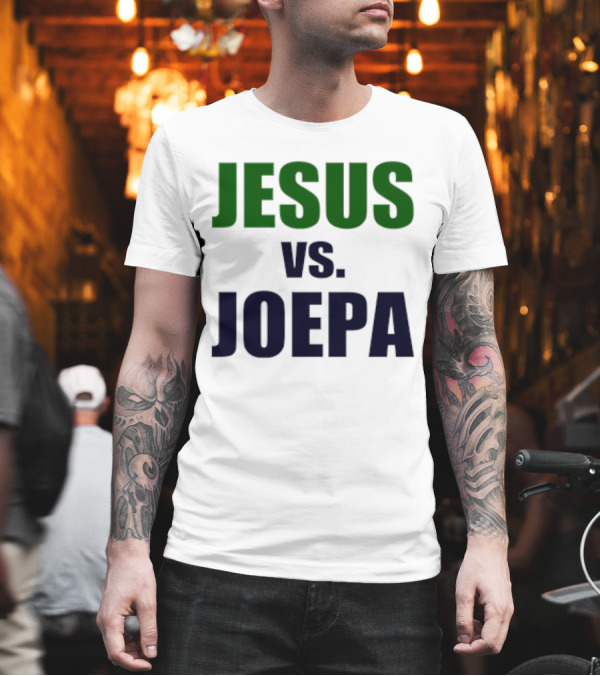 Jesus Vs Joepa Iconic Matchup T-Shirt