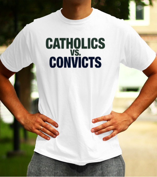 Catholics VS Convicts Kyle Pagan T-Shirt
