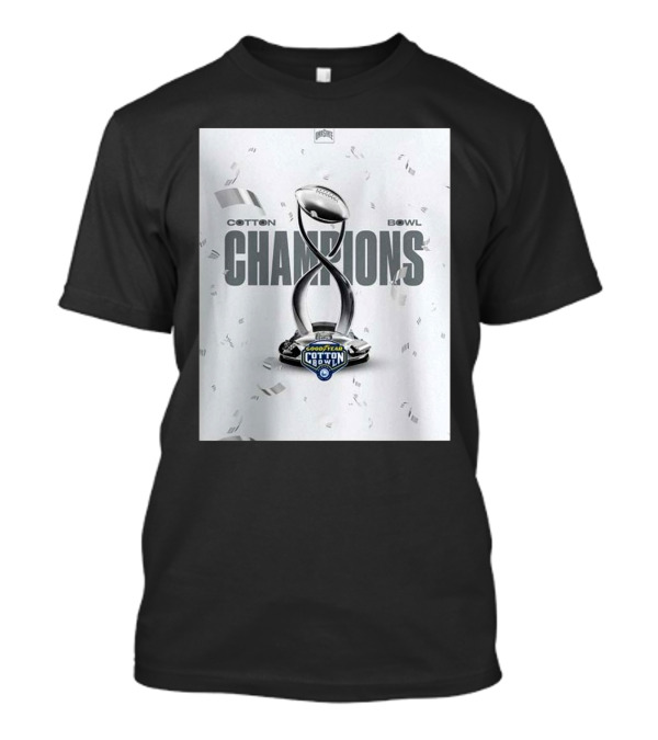 Cotton Bowl Champions Ohio State Buckeyes 2025 CFB Playoffs NCAA Division Trophy Iconic Victory T-Shirt
