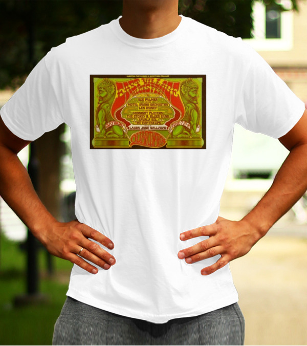 East Village Blues Festival Quartyard San Diego June 7 2025 Sue Palmer Motel Swing Orchestra Midnight Players Zivalva Soles T-Shirt
