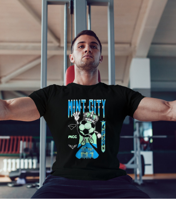 Mint City Collective Soccer Crown MCC 2025 Membership 4 The Crown T-Shirt