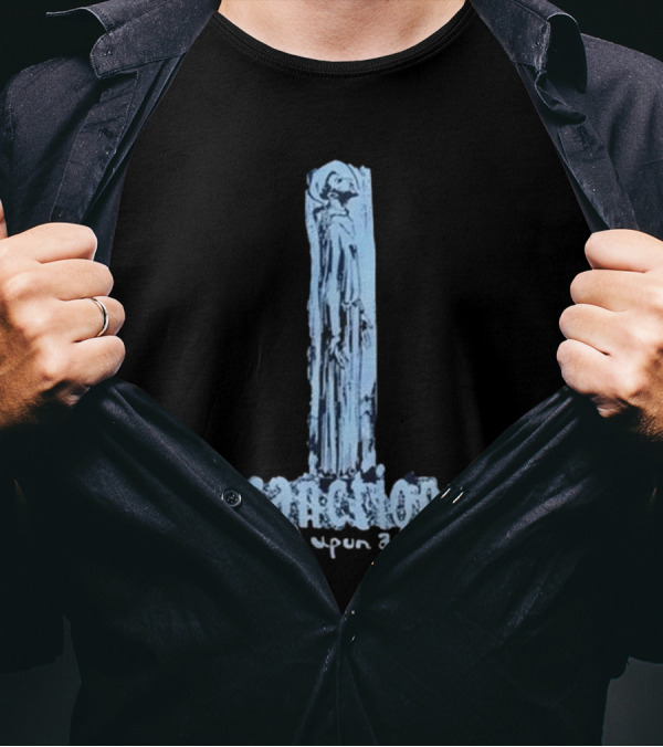 Sanction Fixated Upon A Figure 2025 Blue Monochrome T-Shirt