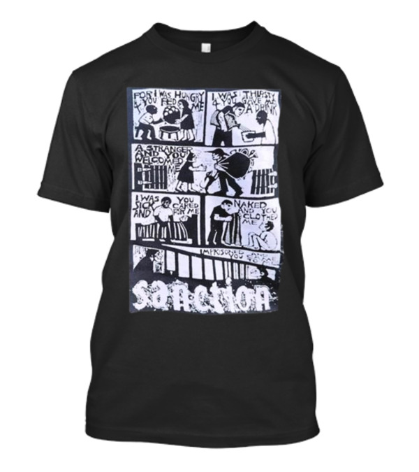 Sanction Hunger Thirst Stranger Sick Naked Imprisoned T-Shirt