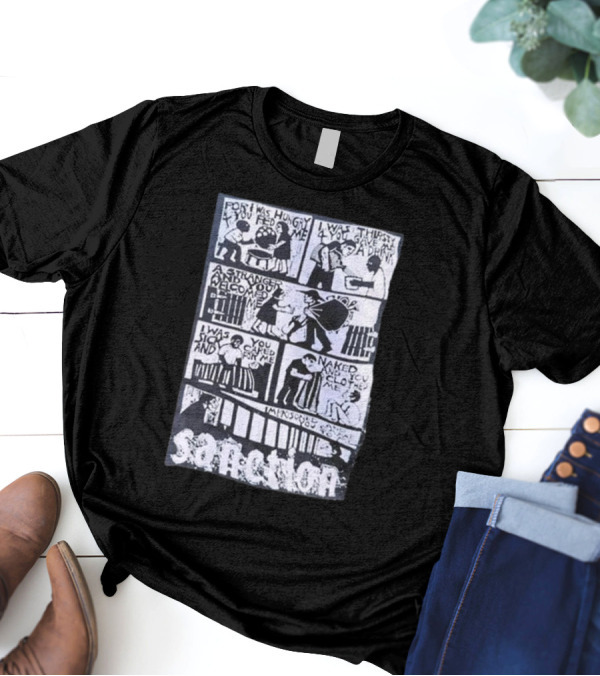 Sanction Hunger Thirst Stranger Sick Naked Imprisoned T-Shirt