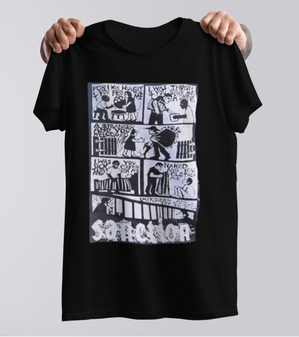 Sanction Hunger Thirst Stranger Sick Naked Imprisoned T-Shirt