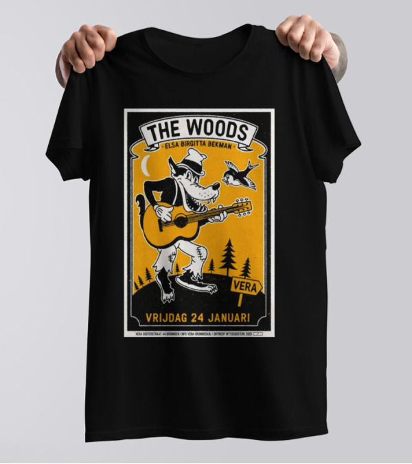 The Woods Elsa Birgitta Bekman Vera Vrijdag 24 Januari Groningen 2025 T-Shirt